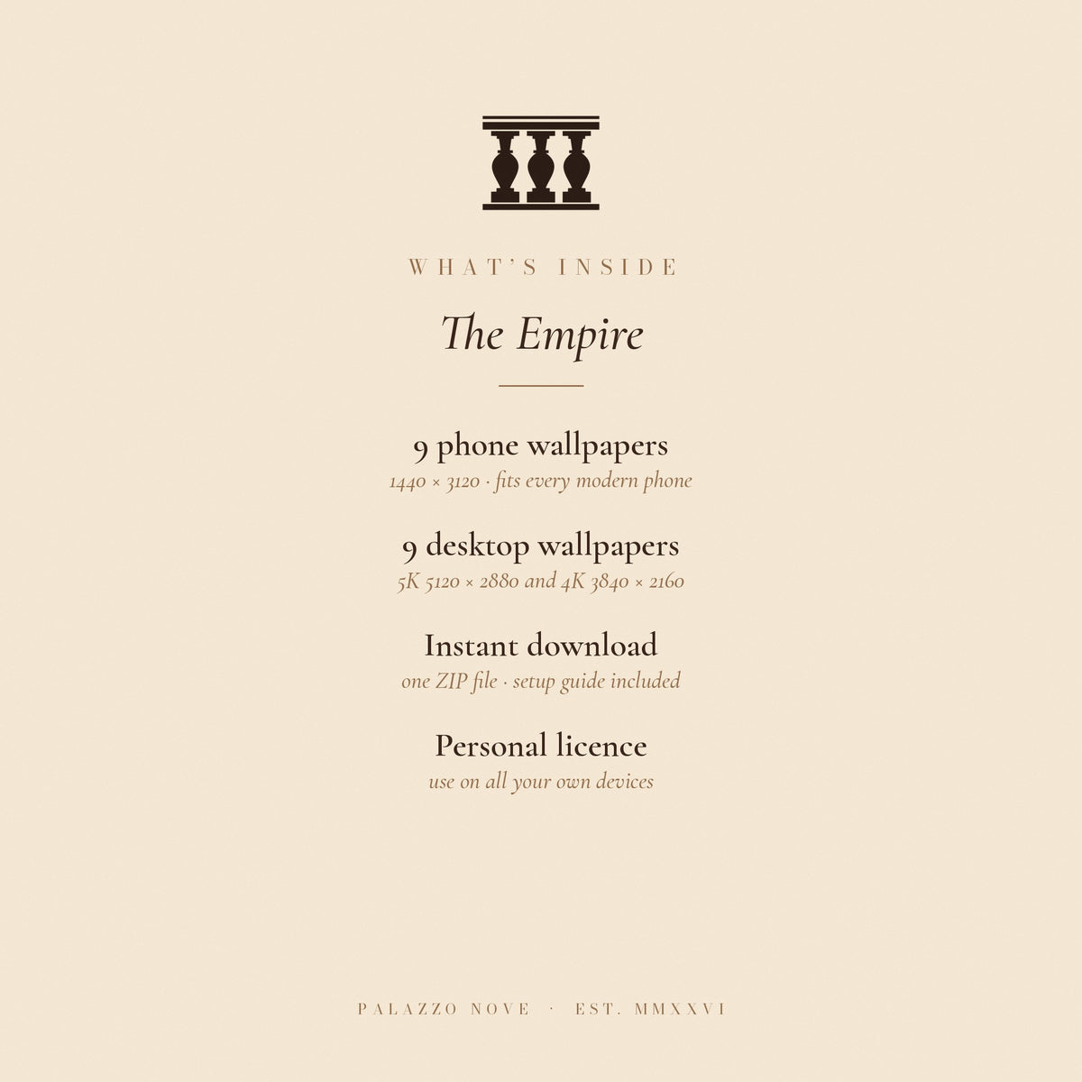 AMBITION Vol. 3 – The Empire: what is inside the download