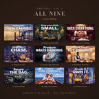 AMBITION Vol. 3 – The Empire: all nine wallpapers on desktop screens