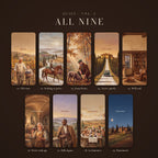 QUIET Vol. 2 – Toscana: all nine wallpapers side by side